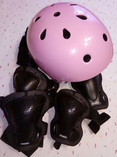 Ролики FIT 3 oxelo(р. 37) +защита+шлем