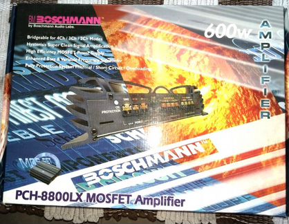 Усилитель 4 канала booshman PCH 8800LX v6