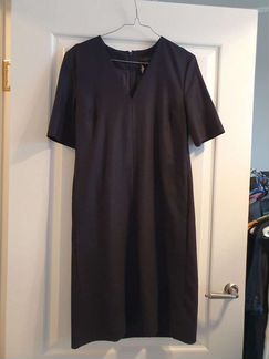 Платье Cos, 36, шерсть, синее