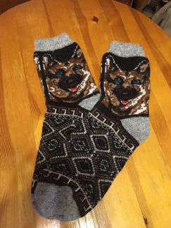 Носки шерстяные толстые мужские (новые) р. 41-45