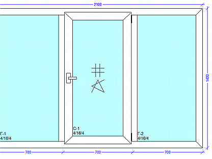 Схемы пластиковых окон для заказа