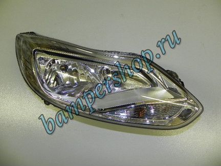 Правая Фара Форд Фокус 3 (хром)
