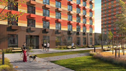 2-к квартира, 42 м², 5/33 эт.