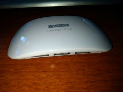 Разветвитель usb 2.0 на 4 порта qumo