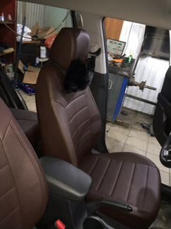 Модельные чехлы Хендай Крета из экокожи