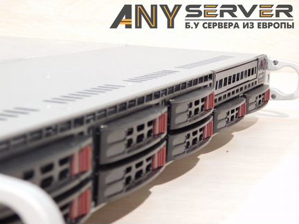 Сервер Supermicro 1027R 2xE5-2620 128Gb 8x2.5