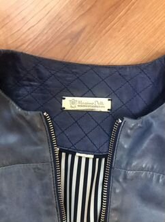 Кожаная куртка Massimo dutti