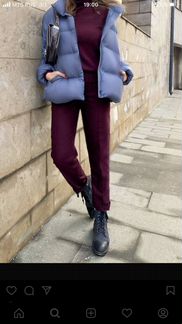 Ультралегкий пуховик uniqlo