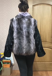 Полушубок автоледи норковый