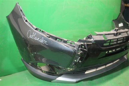 Бампер передний Mitsubishi Outlander 3 рестайлинг