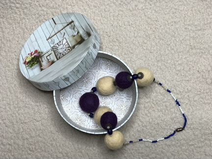 Бусы ручной работы