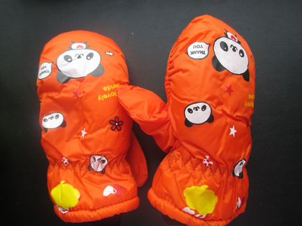 Варежки зимние