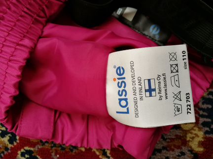 Штаны зимние Lassie для девочки, разм.110