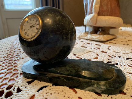 Настольный набор из змеевика