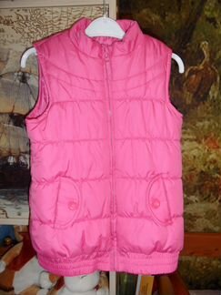 Жилет для девочки, утепленный, Mother Care. р.128