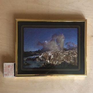 Картина в рамке, переливающиеся картинка