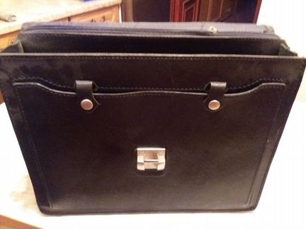 Портфель мужской кожаный