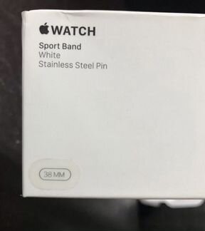 Ремешок watch, белый, оригинал