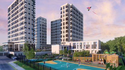 1-к апартаменты, 35.6 м², 15/22 эт.