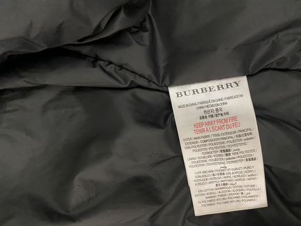 Burberry куртка на мальчика оригинал