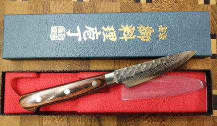 Кухонный Нож Мелкий (Small) VG-10 Damascus Hammer
