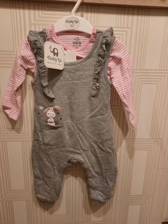 Комплект кофта и комбинезон 62р