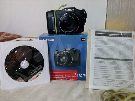 Фотоаппарат Canon sx 160 is