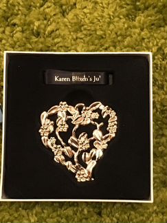 Посеребрённая подвеска