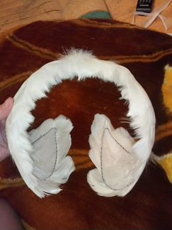 Перья. Головной убор Одетты. Лебединое озеро