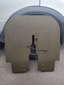 Щит пулемета дшк