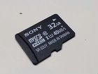 Карта памяти 32 GB MicroSD Sony 10 Class Оригинал