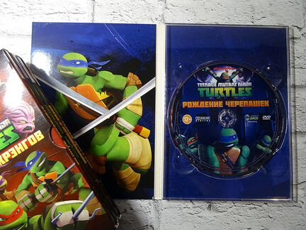 Черепашки-ниндзя мультсериал 5 DVD-дисков 1 сезон