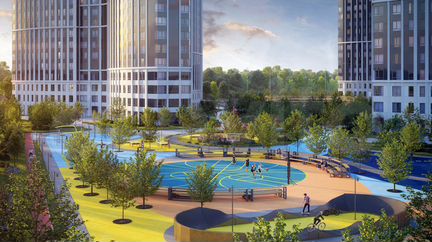 Квартира-студия, 69.8 м², 7/39 эт.