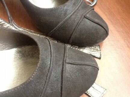 Туфли кожа коричневые