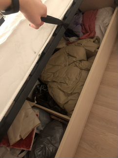 Односпальная кровать Lazurit с матрасом