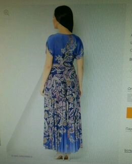 Платье длинное, новое