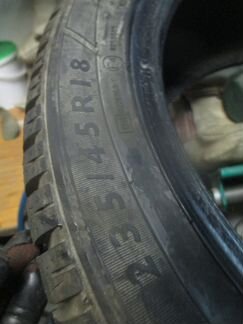 235х45х18 - 1 шина Данлоп Винтер Спорт 3 Д зима