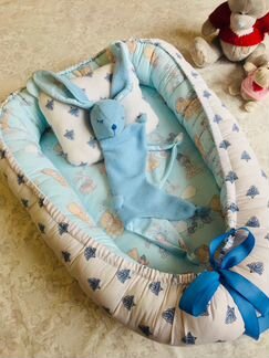 Гнкздышко-кокон, зайка-комфортер