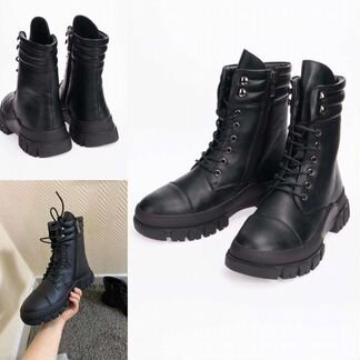 Высокие ботинки зимние