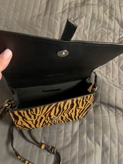 Сумка mango кожа