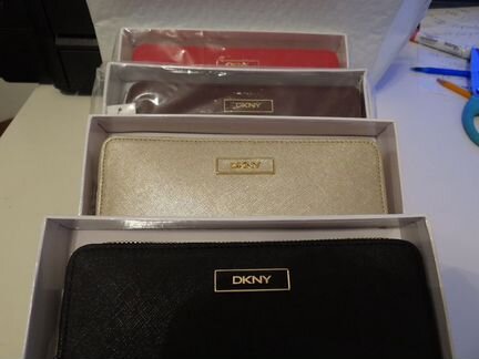 Кошелек Dkny Donna Karan Кожа Донна Каран Ny