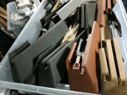 Накладки салазок сидений VW Туарег Audi Q7