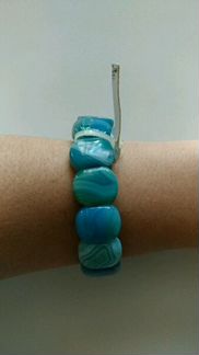 Новый браслет мадагаскарский Агат