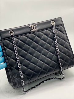 Новая сумка женская Chanel кожа черная