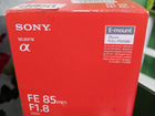 Объектив Sony FE 85mm f1,8