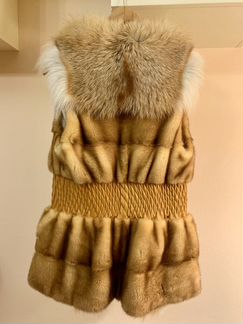 Норковый жилет