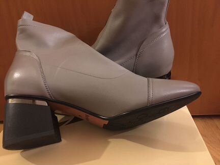 Ботильоны серые