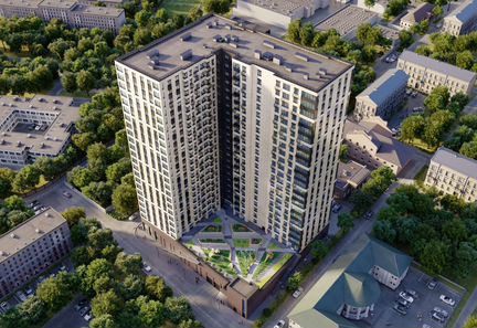 2-к квартира, 65.7 м², 18/24 эт.