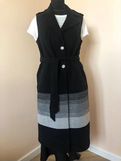 Удлиненный жилет в стиле Max Mara