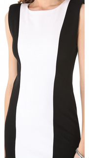 Платье с подплечниками Alice&Olivia